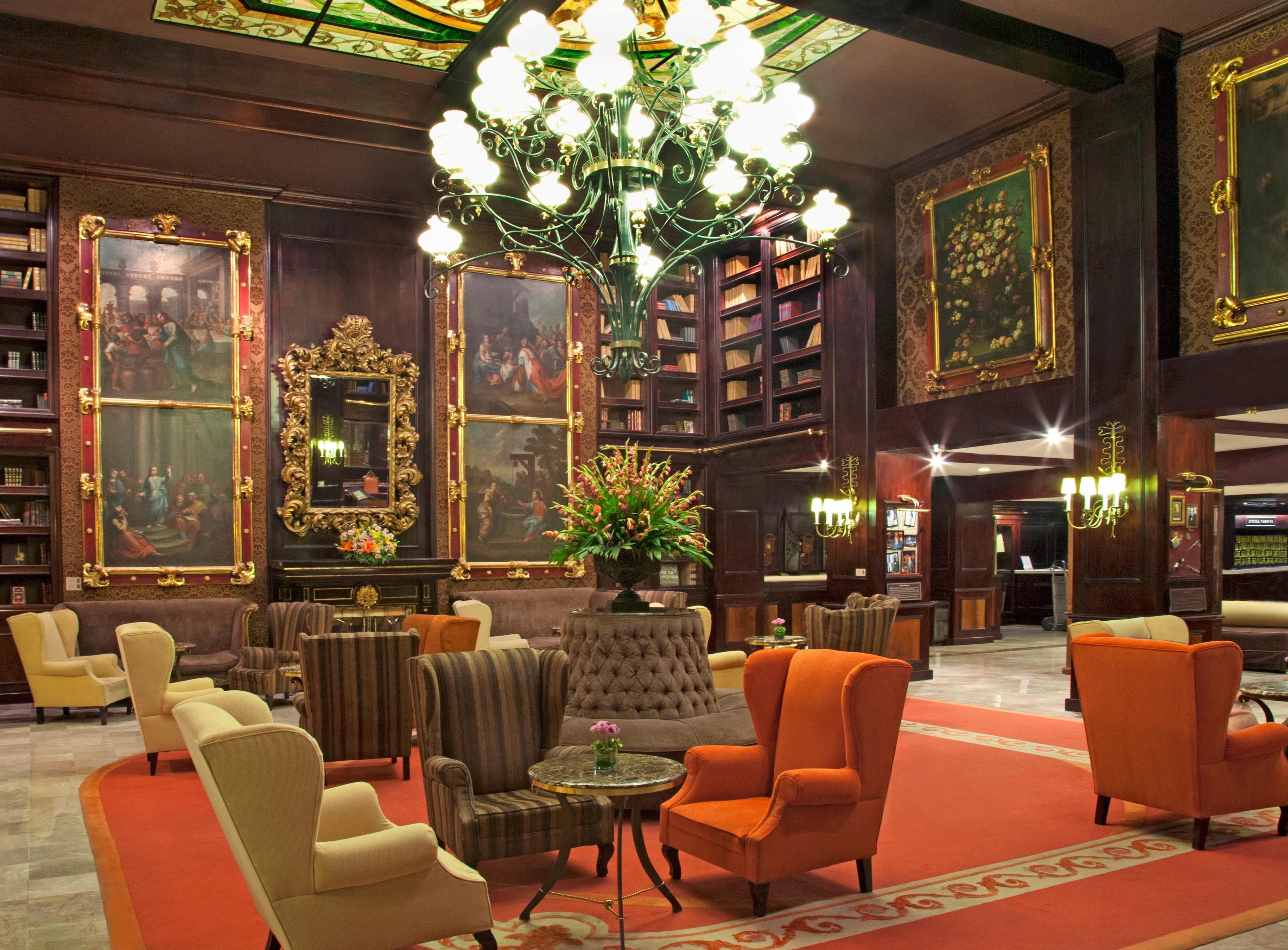 Hotel Geneve Cd De Mexico Εξωτερικό φωτογραφία The lobby of the Hotel Carlton